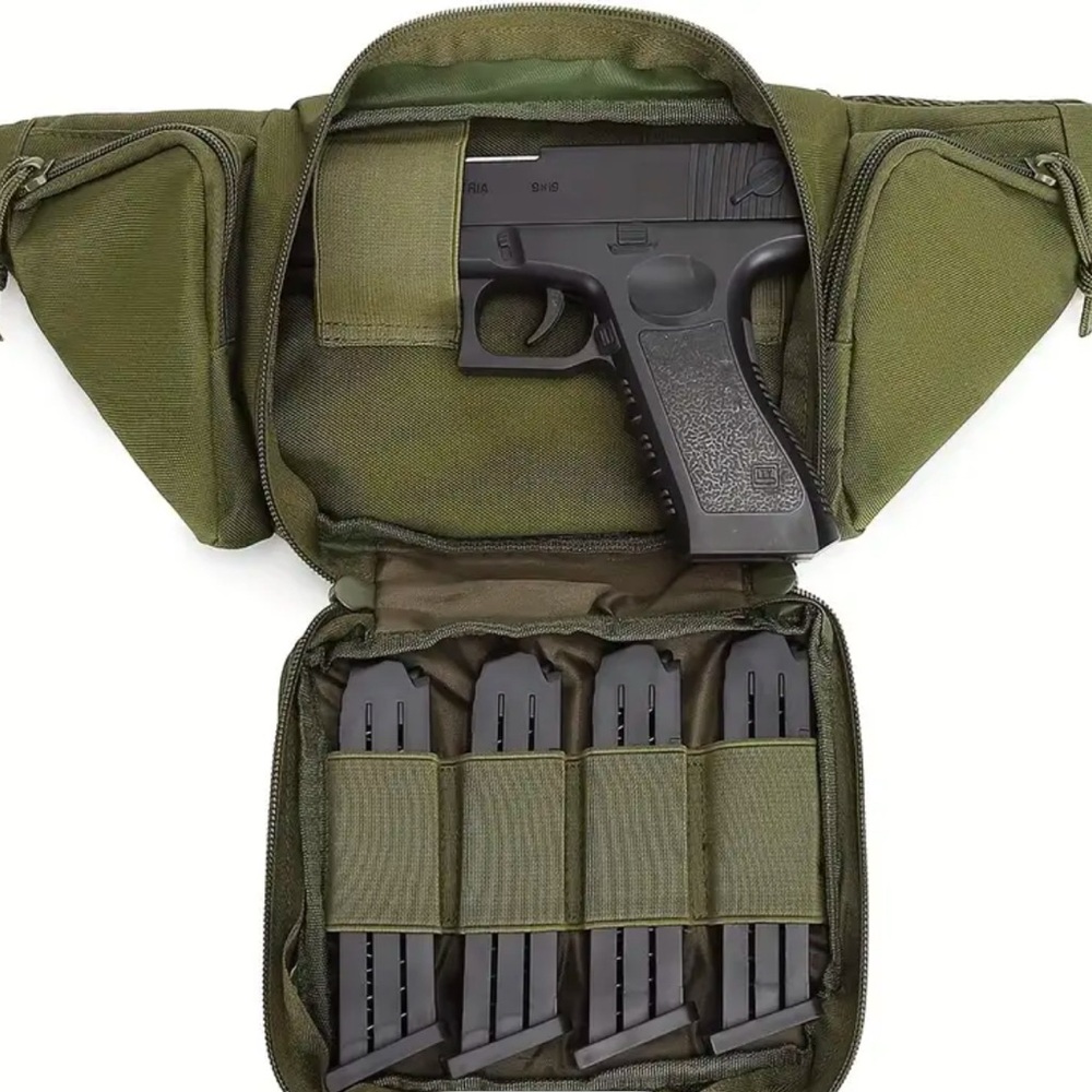 Olive Green Tactical Men’s Bag